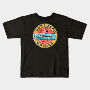 Evinrude Vintage Outboard motors Kids T-Shirt